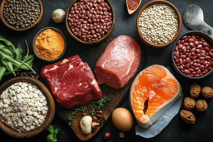 Various protein sources
