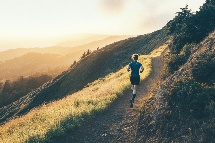 Hill running
